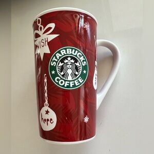 EUC 2009 Starbucks Holiday New Bone China Mug